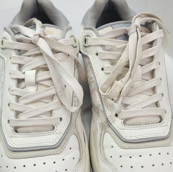 CHRISTIAN DIOR B27 LOW TOP WHITE/GREY SNEAKER SIZE EU43/US10 - Picture 8 of 16
